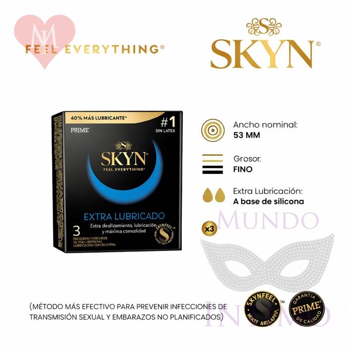 Preservativos Skyn Extra Lubricados